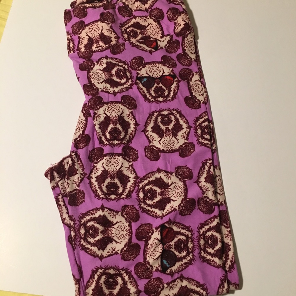 LulaRoe Panda leggings Tall & Curvy MAJOR UNICORN!
