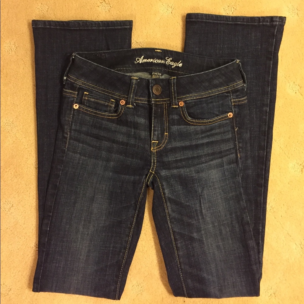 SOLD: Dark Wash Bootcut Jeans