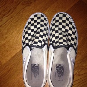 checkered vans