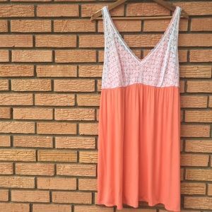 NWT Lace Cup Knit Chemise by Cacique