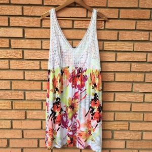 NWT Lace Cup Knit Chemise by Cacique