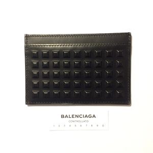 🔥NWT🔥BALENCIAGA Studded Cardcase