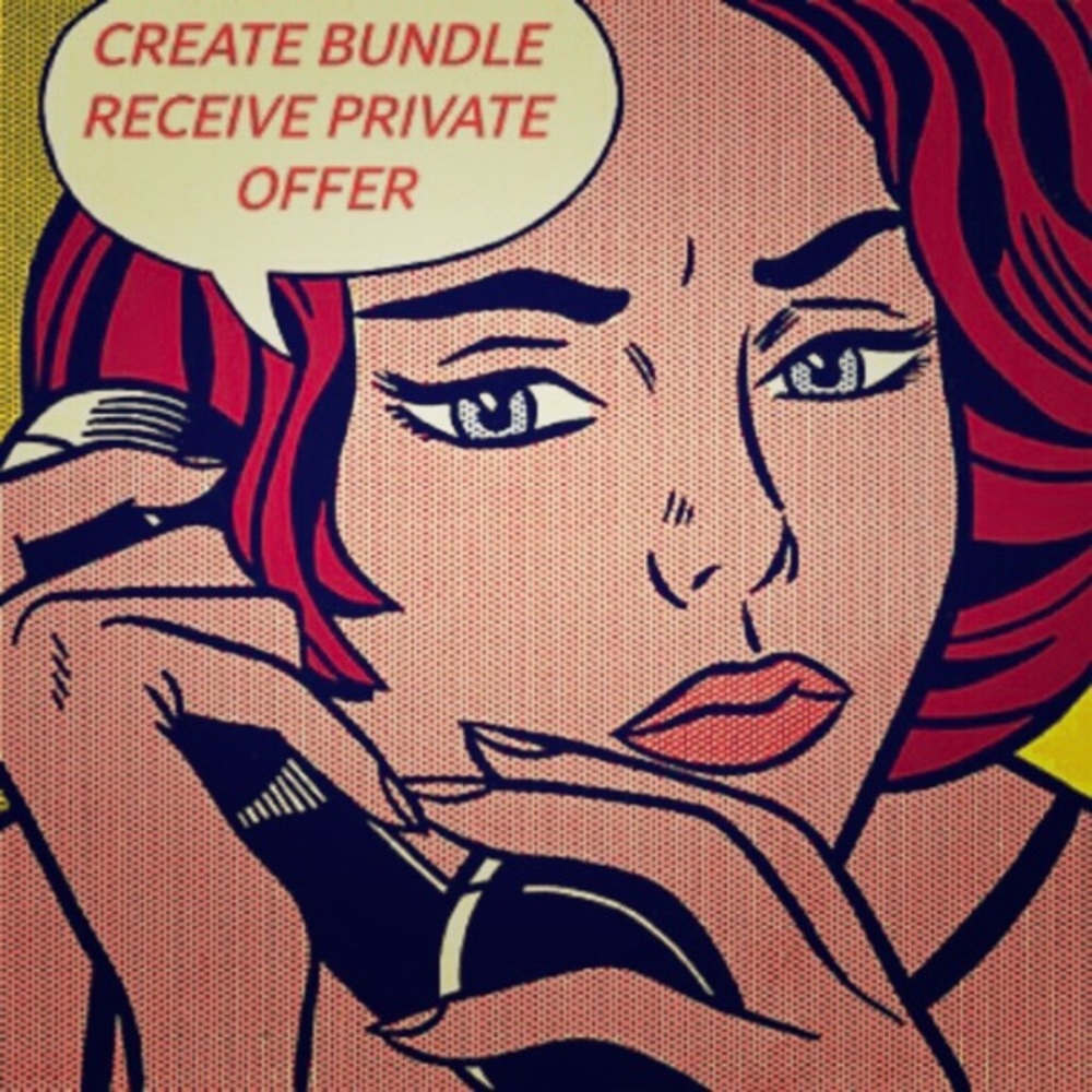 Interested in 2+ items?! Bundle ‘em! 🛍📦📫👏🙌🍾