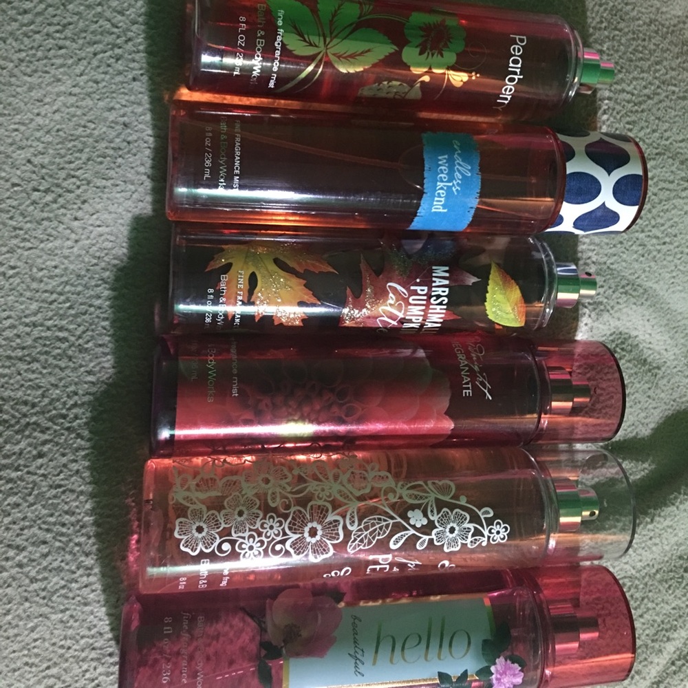 Bath and body works sprays. Offers excepted