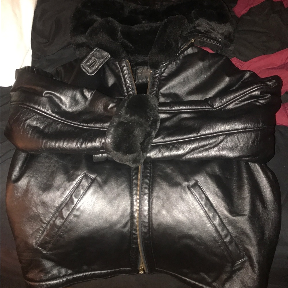 Genuine Leather Coat