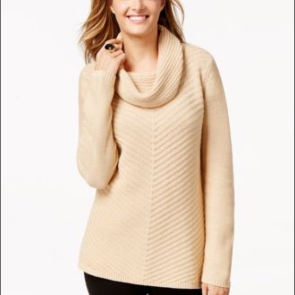 Style & Co. Cream Sweater