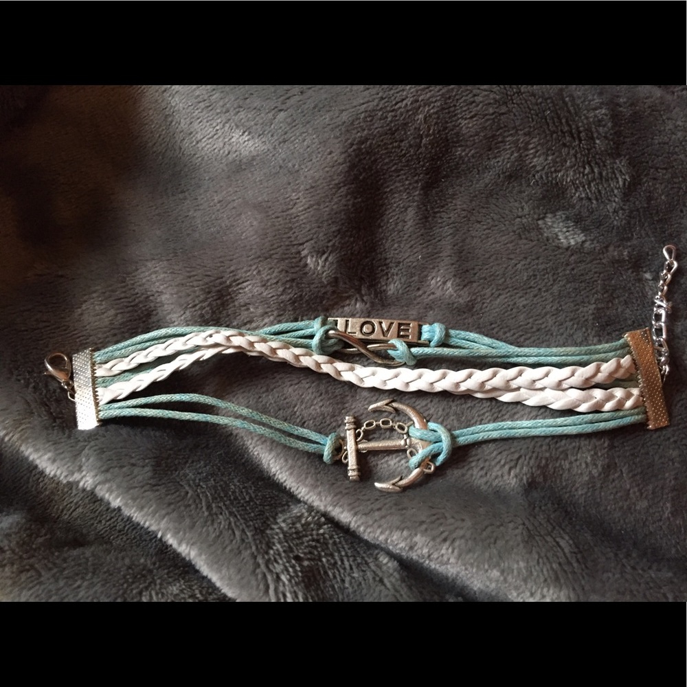 Love anchor sailor bracelet NEW