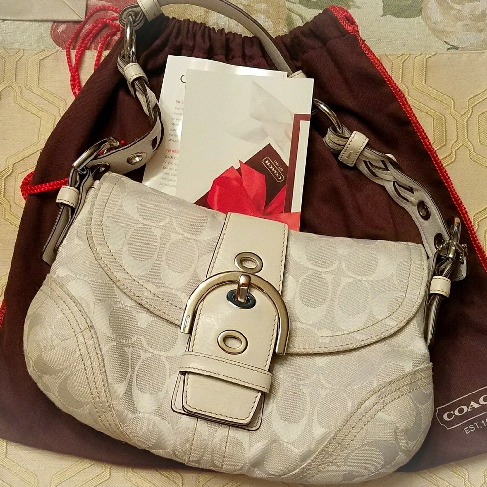 Barely used Genuine Coach small handbag.