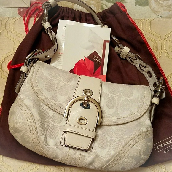 Barely used Genuine Coach small handbag. - Picture 1 of 4