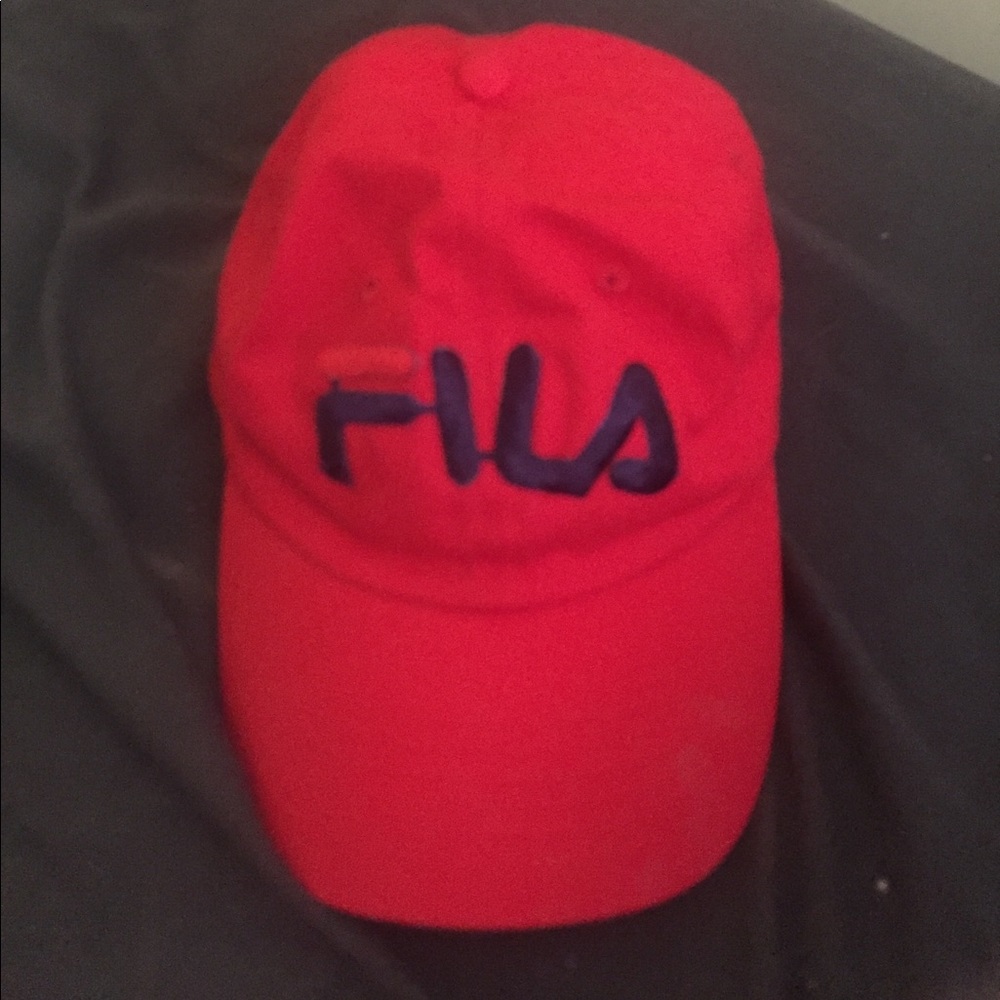 FILA patch dad hat streetwear street style - Picture 2 of 3