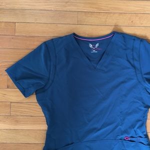 Smitten scrub top-medium