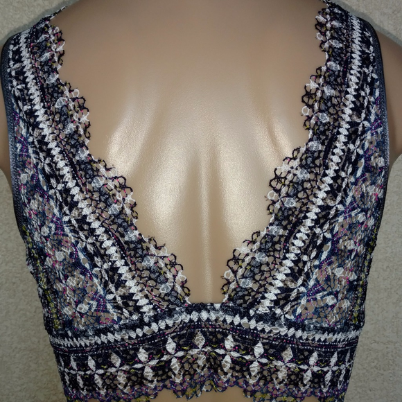 Plunge Bralette Fairisle NWOT & Cheeky Panty NWT - Picture 4 of 8