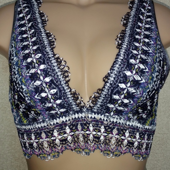 Plunge Bralette Fairisle NWOT & Cheeky Panty NWT - Picture 7 of 8