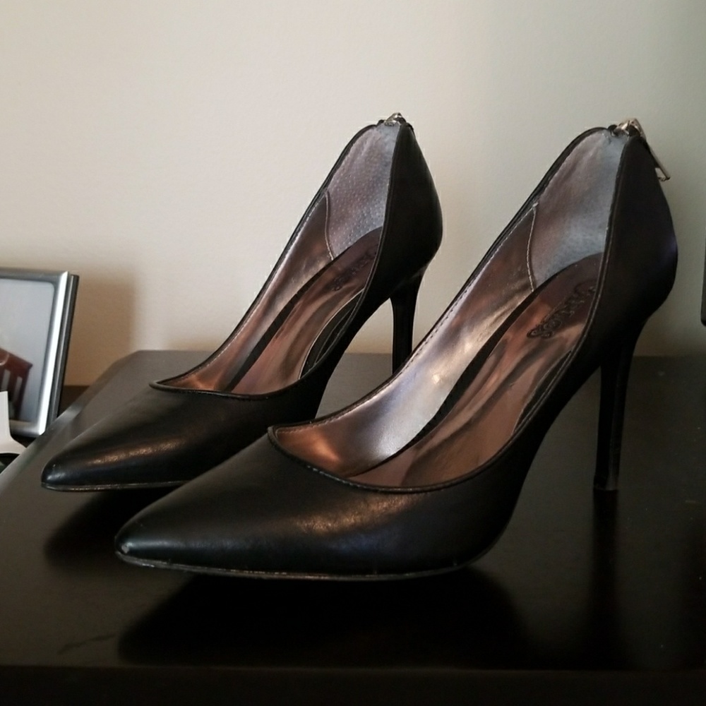 Simple black heels