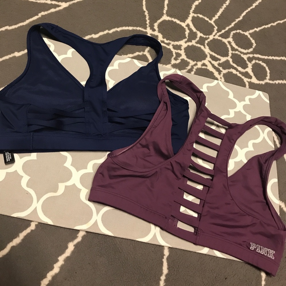 Small vs pink sports bras bundle!