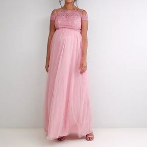 ASOS maternity lace and tulle gown size 8