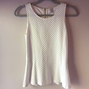 XXS J. Crew peplum top