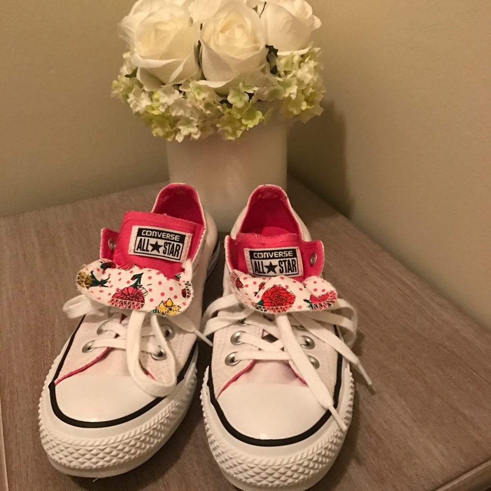 Double tongued converse all stars