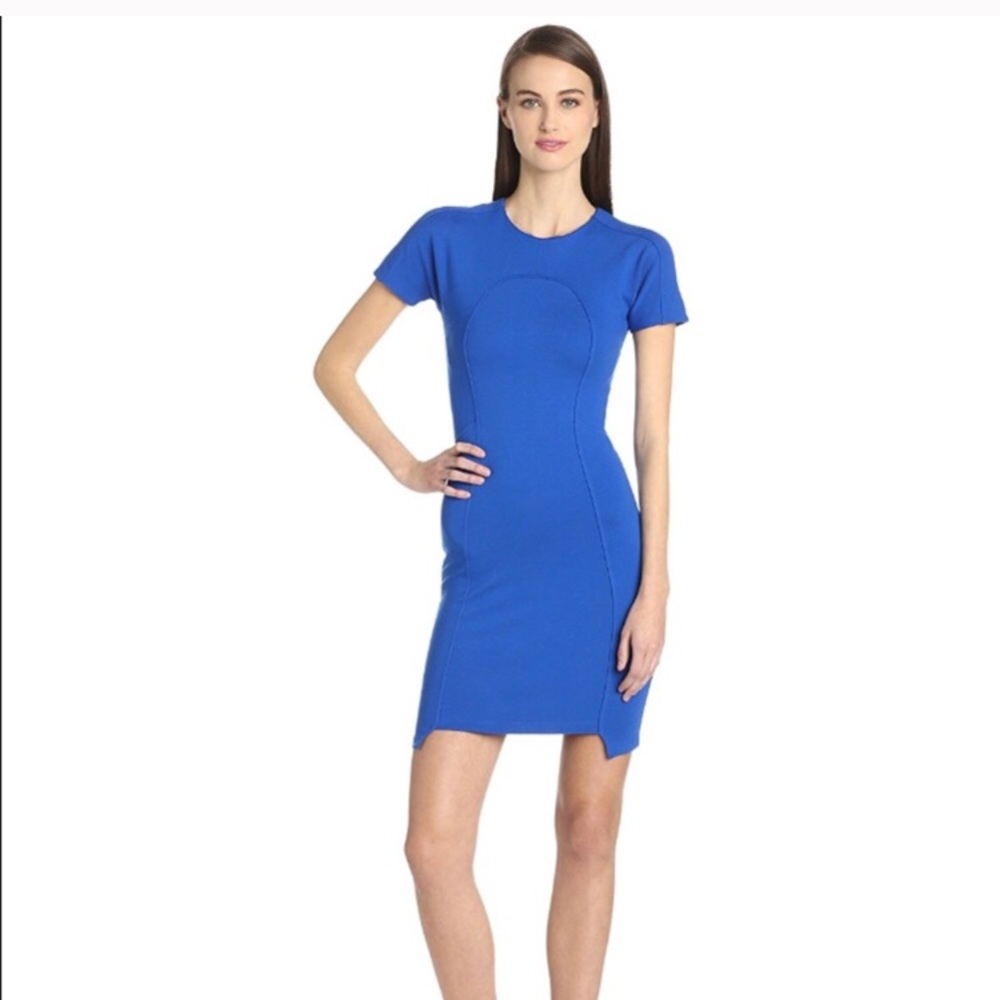 Blue French connection dress