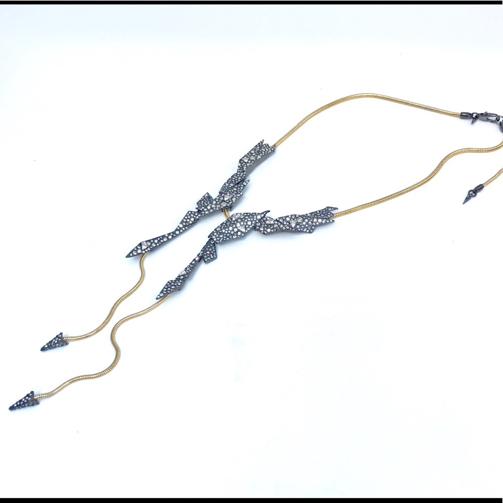 SOLD OUT- ALEXIS BITTAR  Origami Bib Necklace