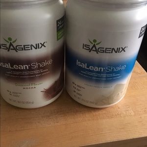 NWT Isagenix Mocha & Creamy French Vanilla Shakes