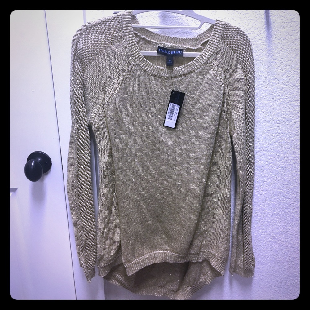 Gold sweater