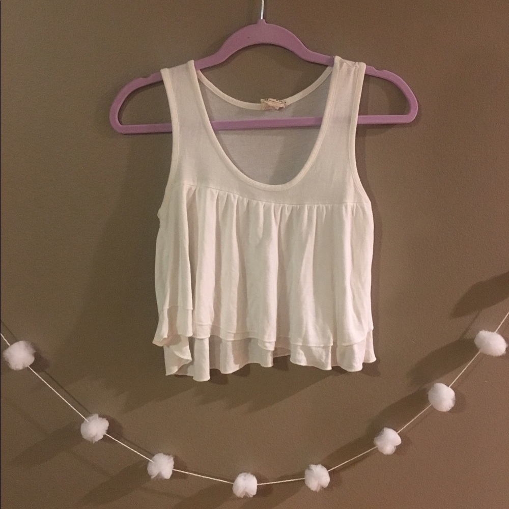 Gorgeous White Crop Top