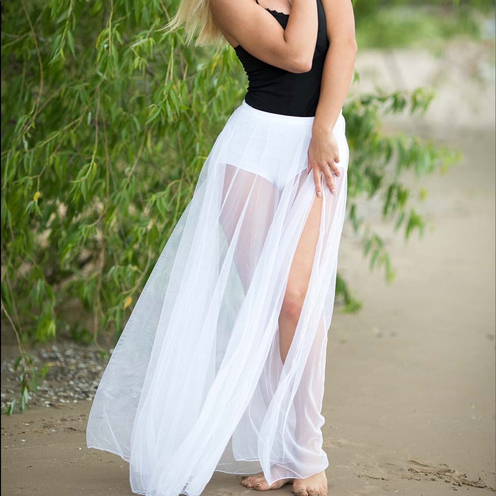 Mesh Skirt