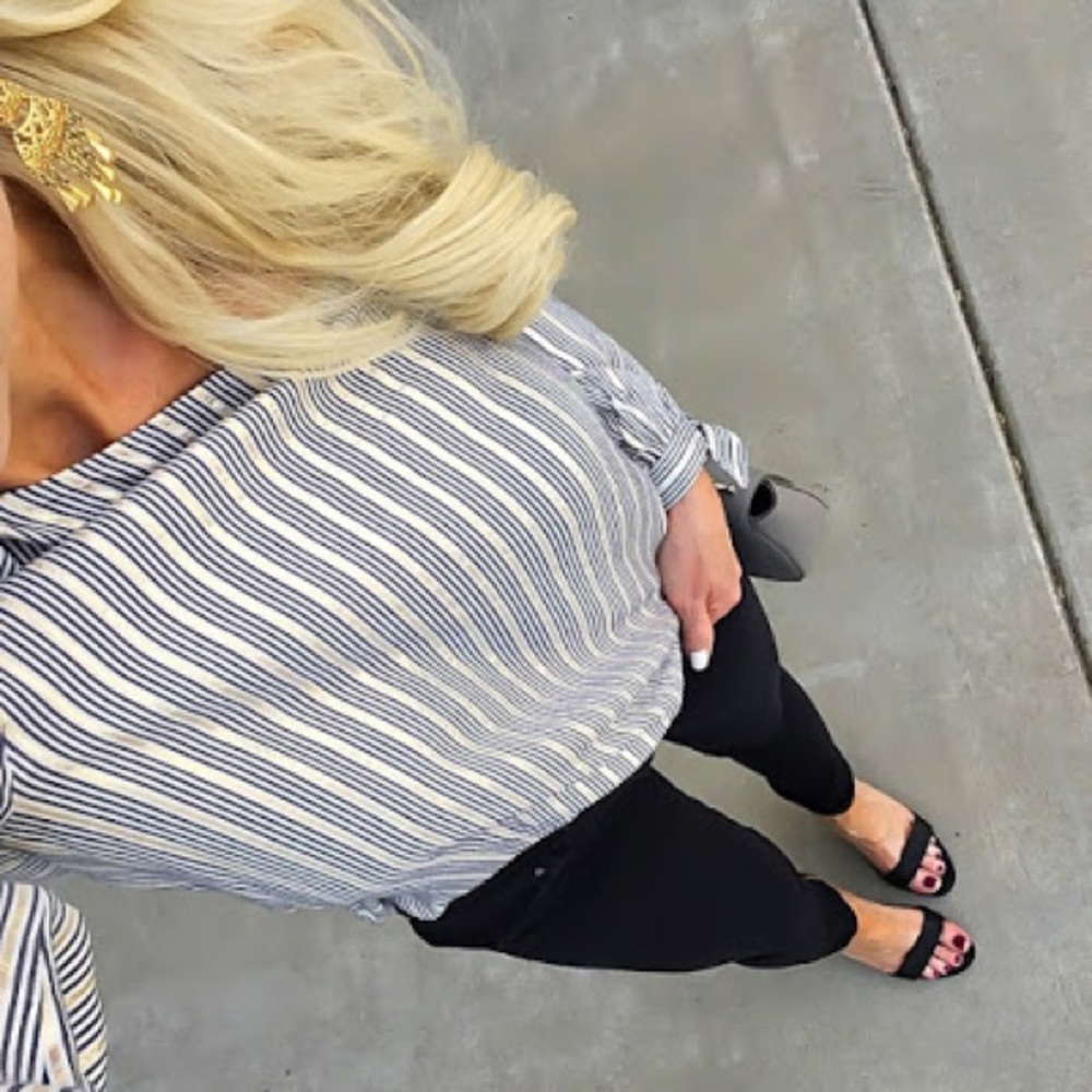 Express blouse. NWT. Off shoulder/assymetrical.