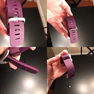 Fit Bit Charge HR Small Purple