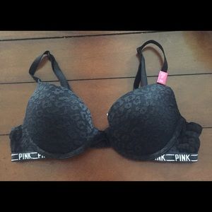 Victoria's Secret PINK Cheetah Lace Bra