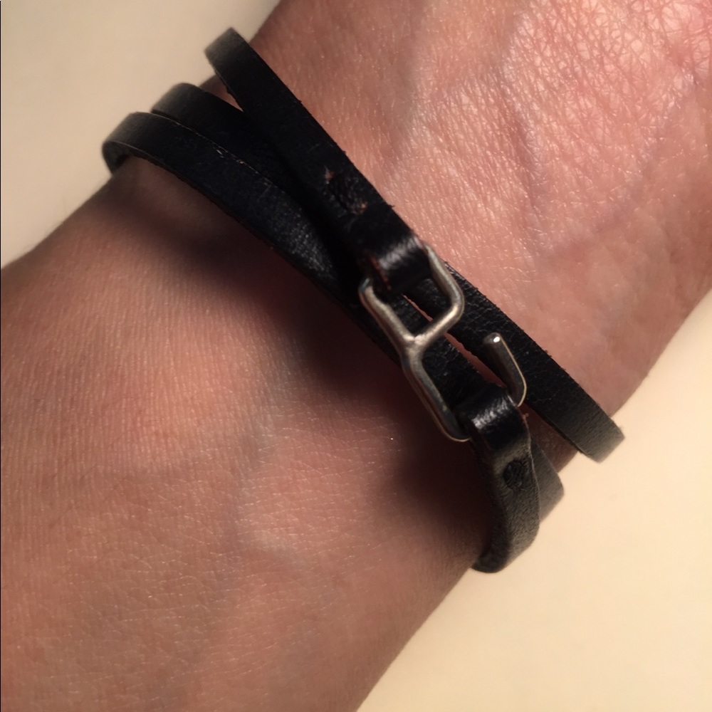 Leather wrap bracelet - Picture 4 of 4