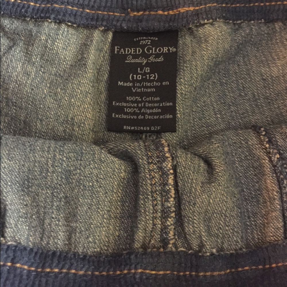 Girls Jean Shorts - Picture 3 of 3