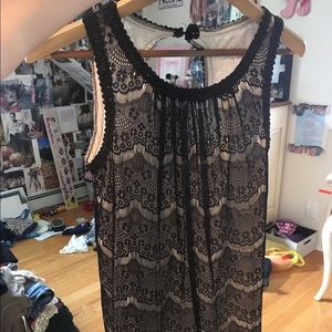 Romeo and Juliet couture S black and white lace