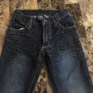 Kids paper denim jeans