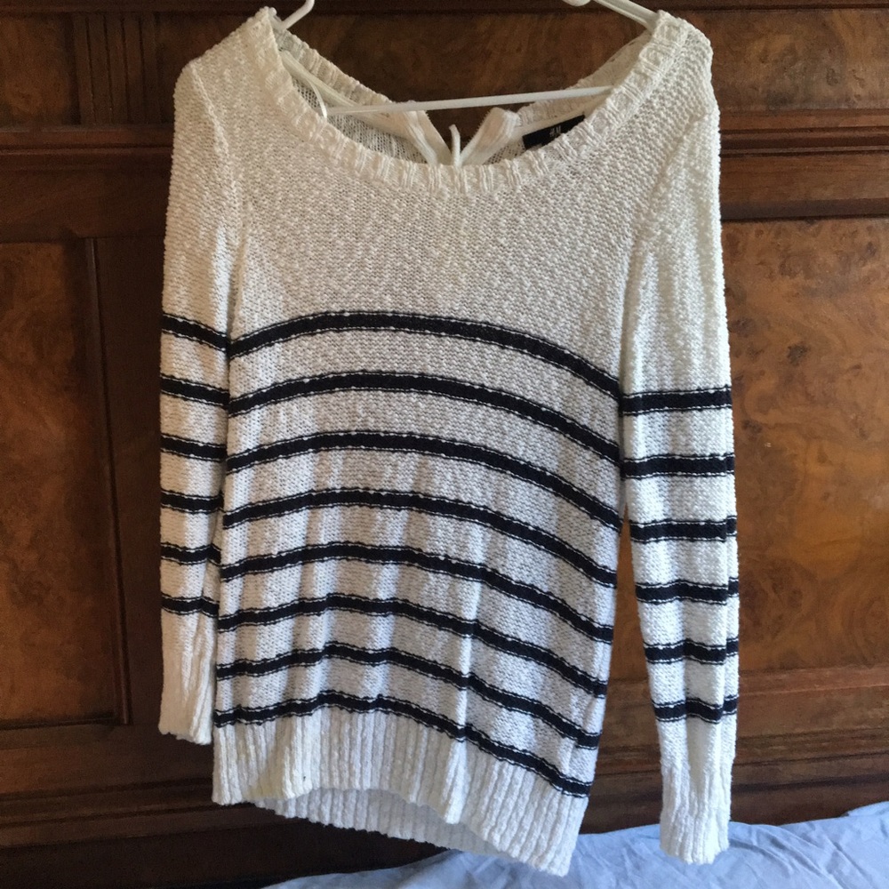 H&m striped sweater
