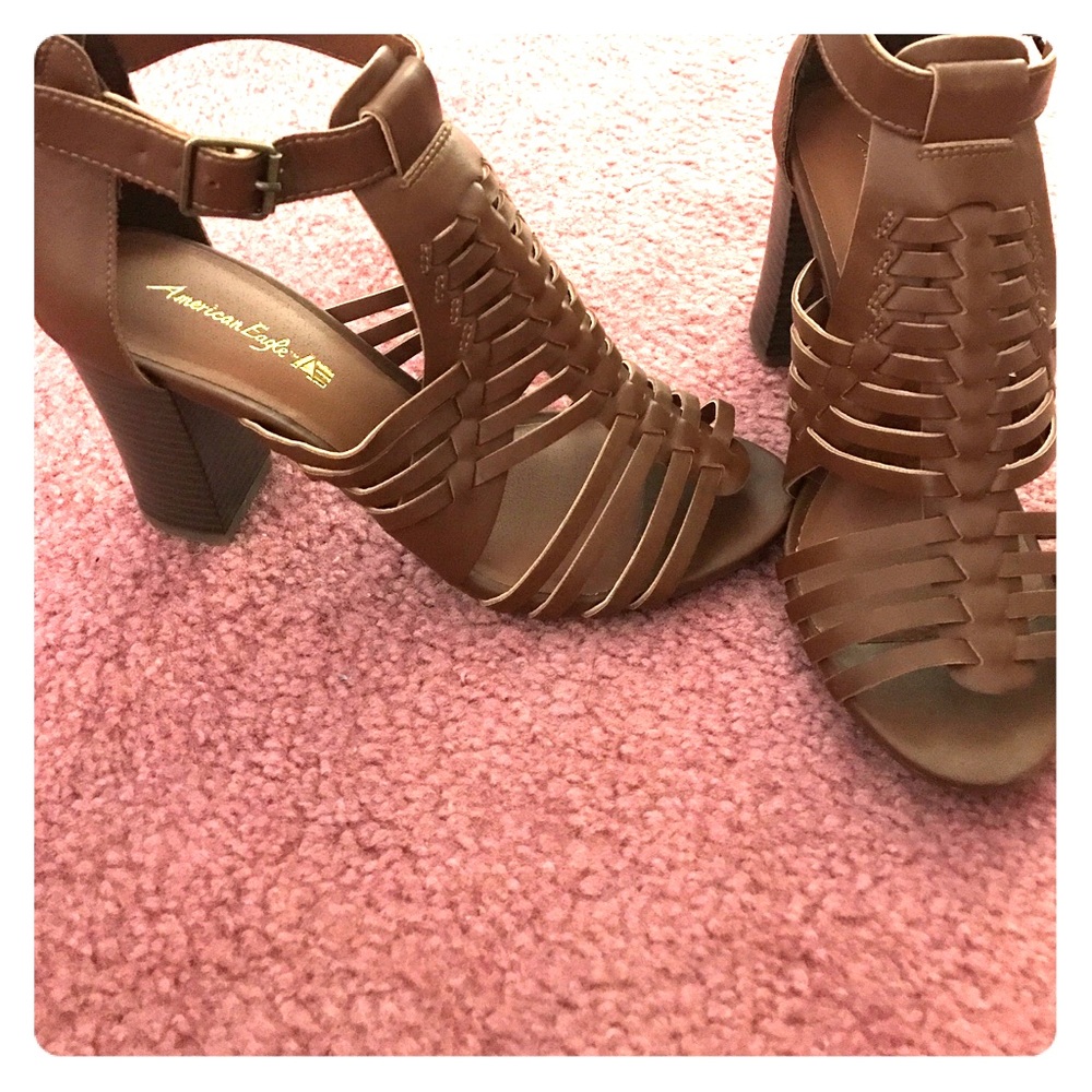 American Eagle Caged Sandals