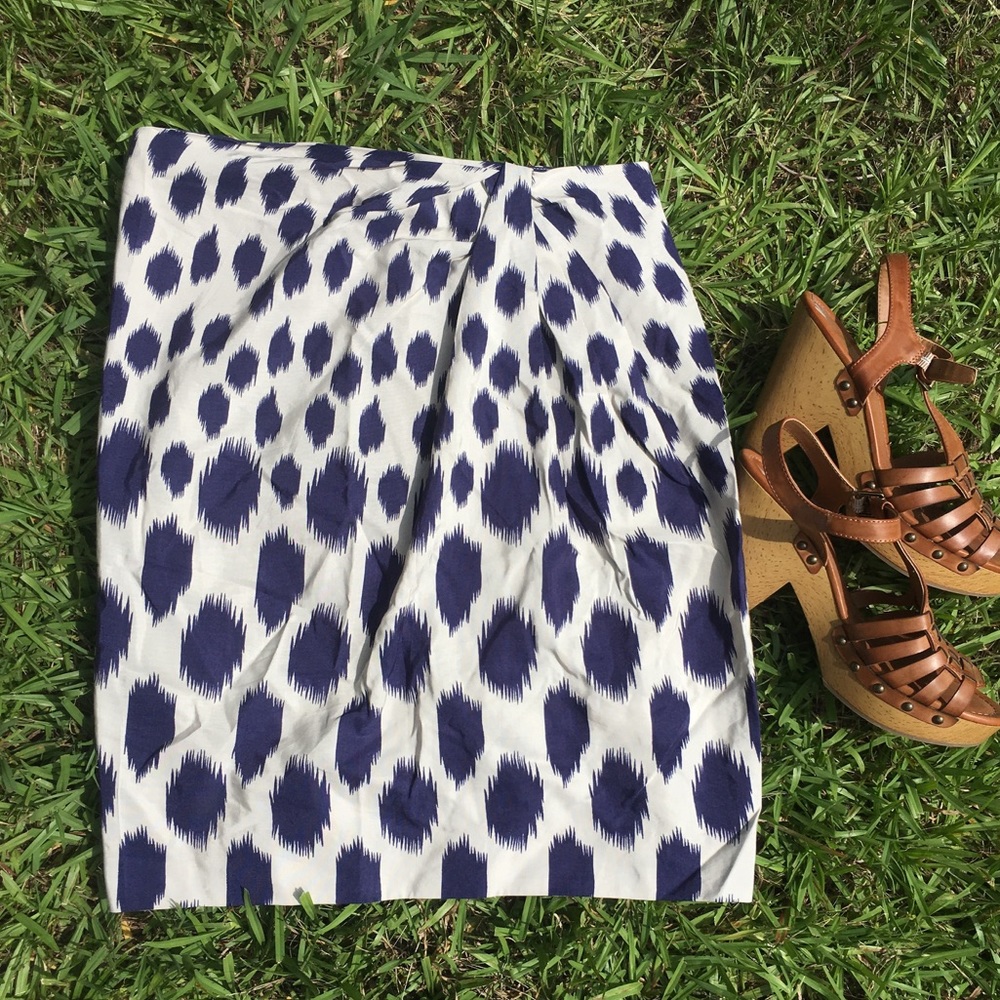 Banana Republic knotted pencil skirt, sz 0