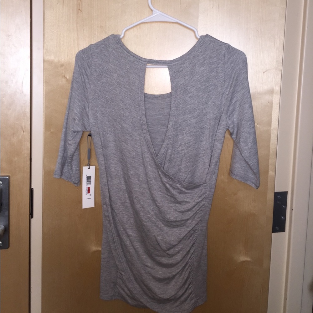 NWT Grey Calvin Klein Performance shirt