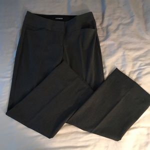 Express Editor Grey Work Dress Pants