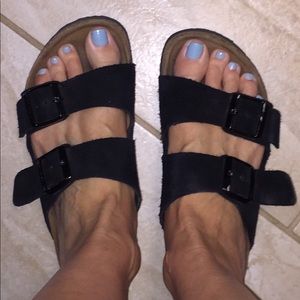 Suede Birkenstock Arizona