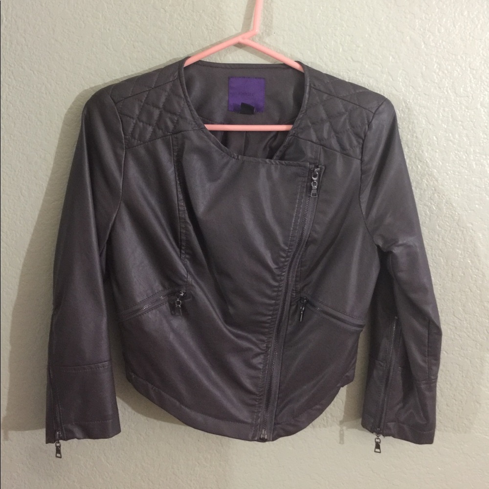 Leather jacket