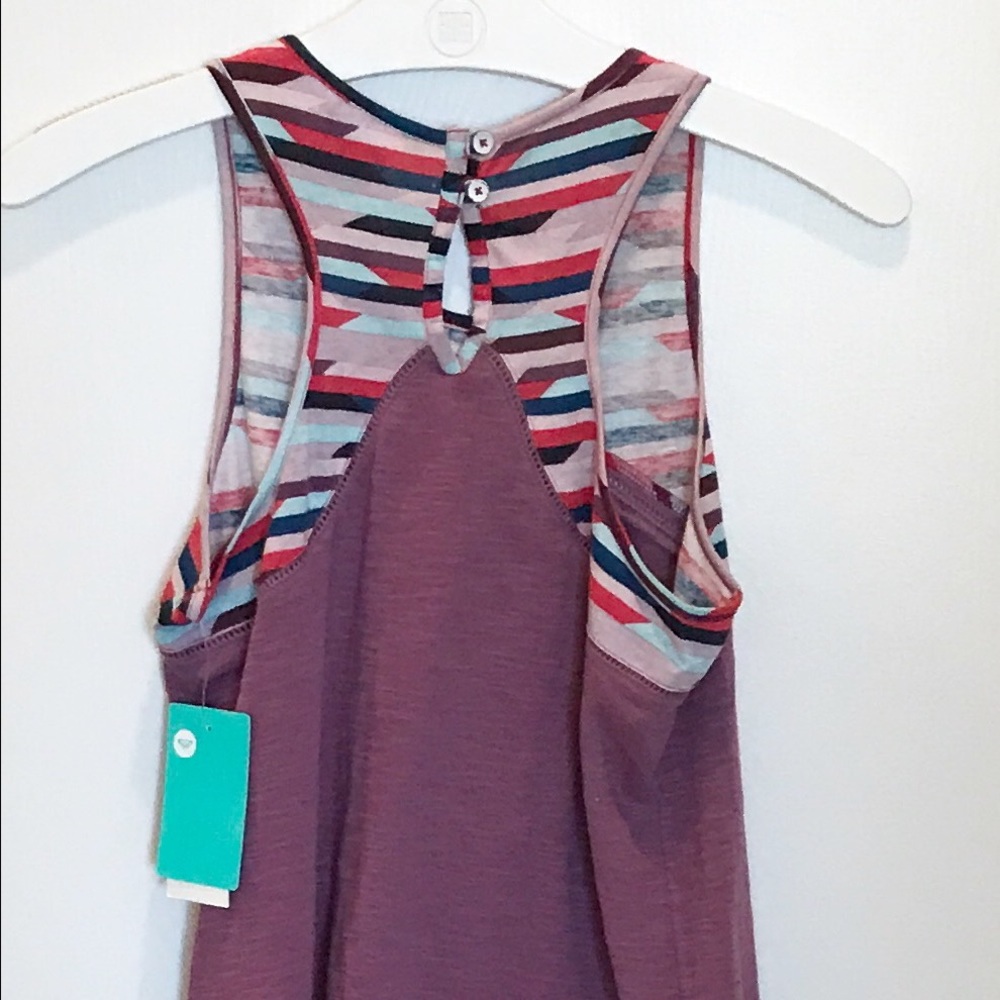 NWT Roxy Girl Darling Racer Back Tank - Picture 4 of 5