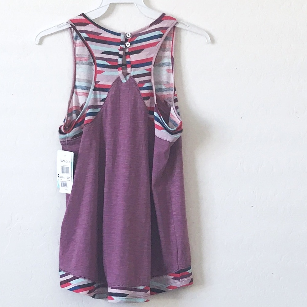 NWT Roxy Girl Darling Racer Back Tank - Picture 2 of 5