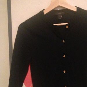J crew lightweight wool cardigan small