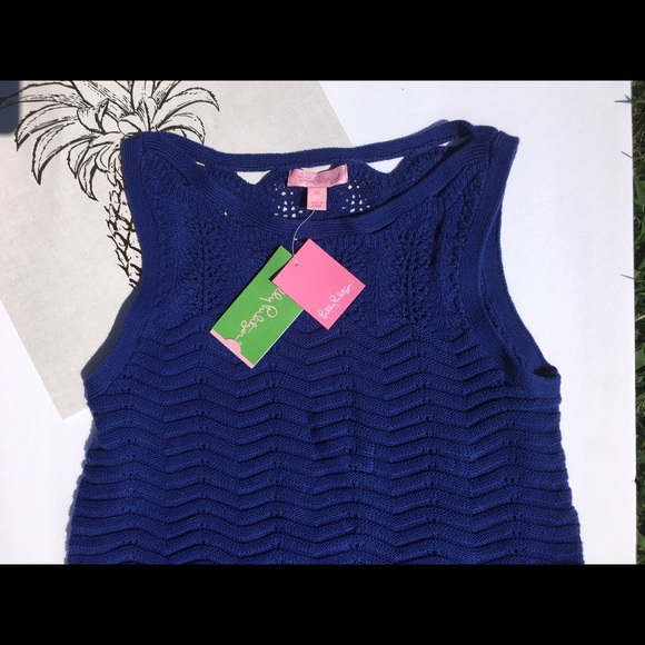 Lilly Pulitzer Brooklyn sleeveless sweater, sz XS - Picture 3 of 6