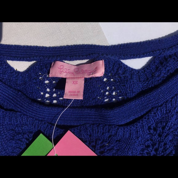 Lilly Pulitzer Brooklyn sleeveless sweater, sz XS - Picture 5 of 6