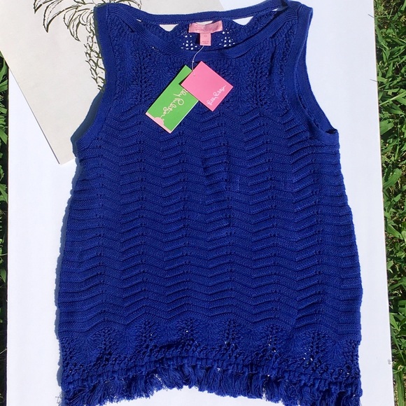Lilly Pulitzer Brooklyn sleeveless sweater, sz XS - Picture 2 of 6