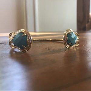 Kendra Scott Andy Pinch Cuff Bracelet In Gold