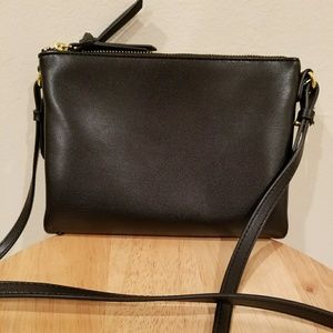 Black crossbody bag